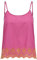 ONLY Singlet Onllou Life EMB-Canottiera Ptm, Fucsia Viola, XL Donna