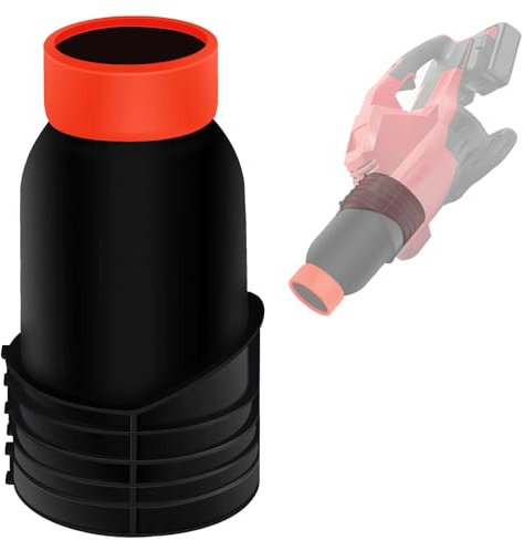 WHMYZHL Car Drying Nozzle for Milwaukee 2824-20 M18 Fuel Dual Battery Blower, Tapered Tip Car Drying Nozzle with Red Soft Tip Cover