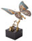 BAUBAUPLAY 3D Metall Puzzle Modellbausatz Erwachsene, DIY 3D Puzzle Metall Schmetterling, Metall 3D Puzzle Model Kit Desktop Spielzeug Geschenke - 300 Teile