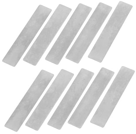 UKCOCO 10pcs Air Compressor Valve Plate Kit Reed Valve Stainless Steel Adapter Plate for Maintenance