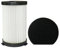 1 Stück Staubsaugerfilter, kompatibel mit TurboTronic TT-VS6, kompatibel mit TurboStick-Filter-Kits, Staubsauger-Akku-Staubsauger, Ersatzteile, Zubehör