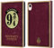 Head Case Designs Licenza Ufficiale Harry Potter Piattaforma 9 3/4 Tipografia delle Località Custodia Portafoglio in Pelle Compatibile con Apple iPad Mini (2021/2024)