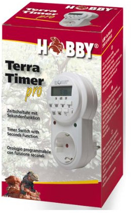 Hobby Terra Timer Minuteur Fonction en Secondes pour Aquariophilie