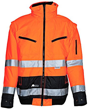 Prevent Warnschutz-Pilotenjacke 174ZO, leuchtorange, Gr. XL