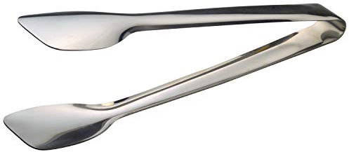 PIAZZA - Pinza Cucina Fonda Multiuso in Acciaio Inox 30cm, Pinze di Alta Qualità e Resistente al Calore, Molla per Barbecue, Hamburger, Pasta, Spaghetti, Dessert, Decorazione, Insalate, Verdure