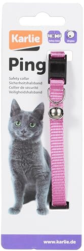 Flamingo Asp Collier + Cloche pour Chat Rose 30 cm