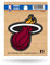 Rico Industries NBA Basketball Miami Heat kurzer Sport-Aufkleber 9,5 x 12,9 cm, gestanztes Team-Logo, kurzer Sport-Aufkleber