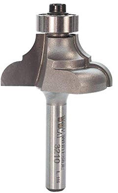 Whiteside Router Bits 3210 Cove and Bead Bit with 1/4-Inch Radius, 1-5/16-Inch Large Diameter and 5/8-Inch Cutting Length