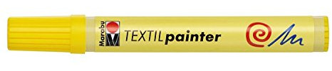 Marabu Textilmarker Textil Painter, gelb VE = 1