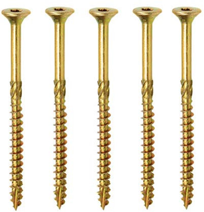 Torx Schrauben 4,0 x 40mm - 500 Stück Senkkopf Holzschrauben Spanplattenschrauben-03124040