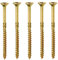 TORX 4.0 x 40 mm TX20 Vis à bois tête fraisée pour terrasse ou panneaux Lot de 500