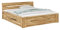 WOODLIVE DESIGN BY NATURE Massivholzbett Cassetta, 200 x 200 cm Stauraumbett aus Wildeiche, massives Holzbett mit Schubladen, hochwertiges Doppelbett mit Komforthöhe, Natur