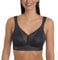 Anita Active Damen air Control DeltaPad Sport-BH, Grau (Anthrazit 408), 75C