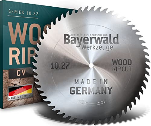 Bayerwald - CV Kreissägeblatt - Ø 315 mm x 1,8 mm x 30 mm | Wolfszahn (56 Zähne) | grobe, schnelle Zuschnitte - Brennholz & Holzwerkstoffe/Längs- & Querschnitt