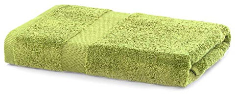 Serviette de Bain 70x140 cm Coton Absorbant Céladon Vert Marina