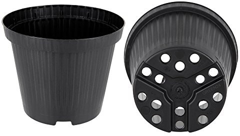 GREEN24 Runde Pflanztöpfe Ø 11 cm 20 Stck. Profi Anzuchttopf Pflanztopf Blumentopf Rundtöpfe