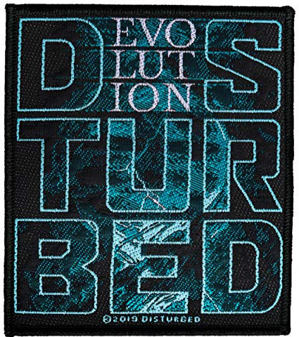 Disturbed Evolution Aufnäher Patch Gewebt & Lizenziert !!