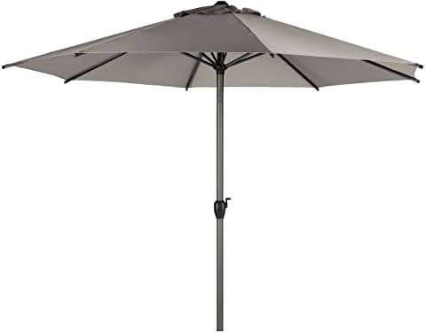 Hespéride - Parasol Droit Rond Loompa Taupe