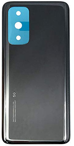 SOMEFUN Cache Batterie Coques Arrière Remplacement Compatible avec Xiaomi Mi 10T M2007J3SY /Mi 10T Pro 5G 6.67 Couverture Vitre Arrière en Verre, sans Objectif de caméra [Cosmic Black]