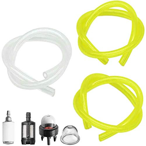 ZAMDOE 3 Kit Tubo del Carburante con Filtro del Carburante e Lampadina di adescamento, per Poulan Weedeater per Craftsman per Hus-qvarna per Zama Motosega Soffiatore