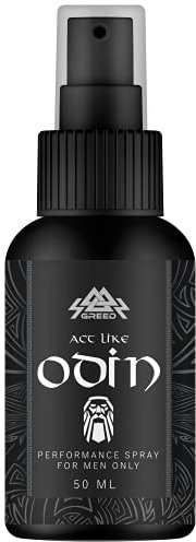 Adema Natural - ODIN Delay Spray for men - Verzögerungsspray für den aktiven Mann - Extra Stark - Sofortwirkung für Männer - länger durchhalten - Verzögerung der Ejakulatio - 50ml