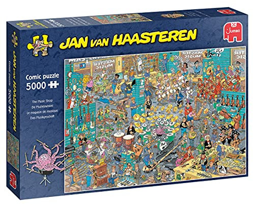 Jan van Haasteren Jumbo Spiele Jan van Haasteren Der Musik Shop - Puzzle 5000 Teile