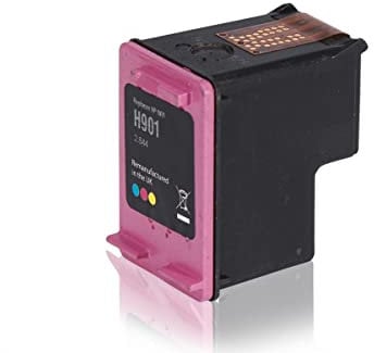 Inkadoo Tinte für HP CC656AE / 901 XL J 4535 J 4600 Series J 4550 45 Tintenpatrone, Druckerpatrone, Patronen, Druckertinte