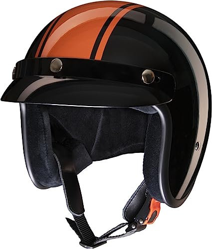 Redbike RB-676 Jethelm (Black/Orange,S (55/56))
