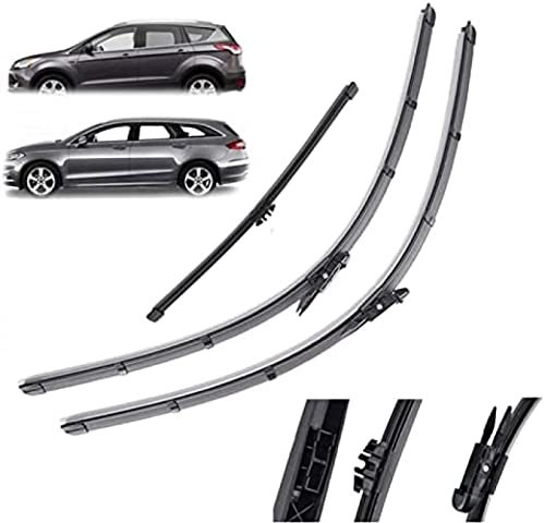 Wischer Teile Windschutzscheibe Scheibenwischerblätter Set Auto Vorne Hinten Scheibenwischer Für Ford Für Mondeo MK5 Für Kombi 2015 2016 2017 2018 2019