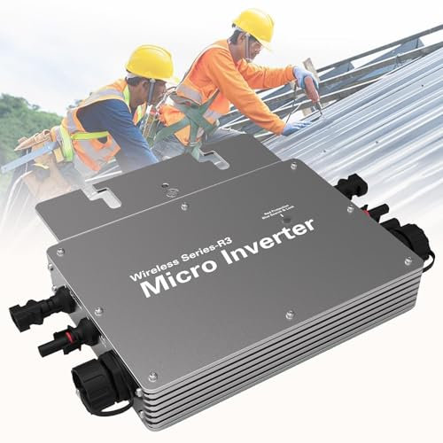 YMAOMAO Micro onduleur Solaire MPPT, Micro-onduleur Solaire 600 W, Micro-onduleur Solaire, Micro-onduleur, onduleur 120 V 230 V, Micro-onduleur, Identification Automatique, onduleur