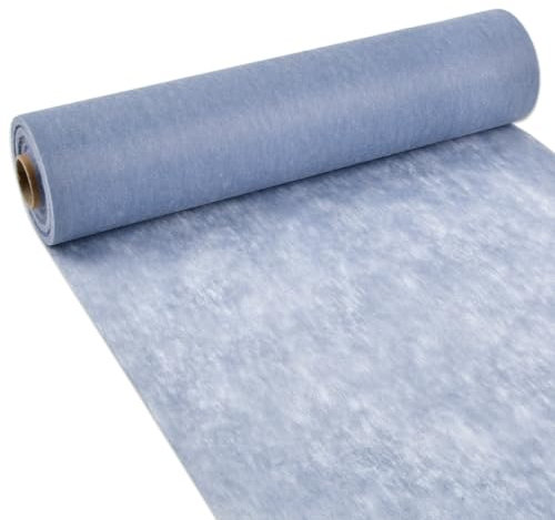 25M Tischband Grau Vliesband Tischläufer Rolle Moderne Tischläufer Tischdeko Vliesstoff Grau Rolle für Geburtstage Hochzeiten, Taufe,Tischdeko Taufe Oder Tischdeko Kommunion
