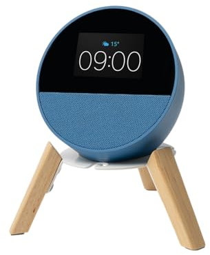 shinar Soportes de Altavoz compatibles con Spot/homepod Soporte para Spot/homepod Ajustable Soporte de Mesa con gestión de Cables integrada Mejor Sonido (Blanco)