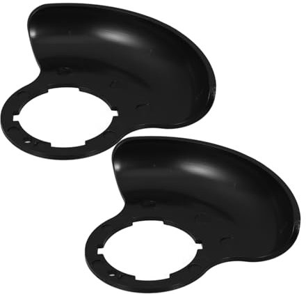 BESPORTBLE Replacement Deflector for Lawn Tractor 2 Pcs Grass Deflector for Mowers 12v/24v Universal Fit Sturdy Grass Trimmer Guard Cover