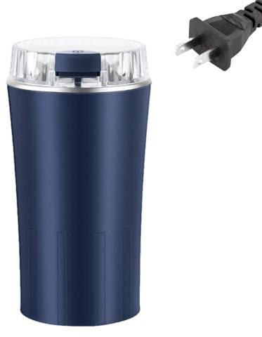 Molinillo de cocina pequeño - Molinillo de café | Molinillo de café expreso eléctrico Procesador de alimentos de 300 W | Tapa transparente, operación con un toque, Molinillo de cocina, Molinillo