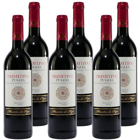 Maestro de Pigo Primitivo Puglia IGP -trocken- (6 x 0,75L)