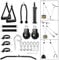 Weight Cable Pulley System Gym, Upgraded Fitness LAT and Lift Pulley System Attachments for LAT Pull Down, Biceps Curl Workout, Tricep, Home Gym Gravity Pulley System Set.