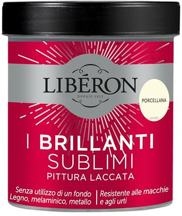 Libéron - Les Brillants Sublimes - Peinture Laquée - Porcelaine - 0,5 L