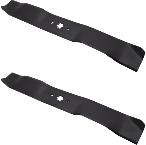 Messersatz 107cm 2x 54cm Rassenmäher Messer für MTD 742-0616A, 742-0647, 742-04312, Tornado, Expert, Wolf, Cub Cadet, Efco