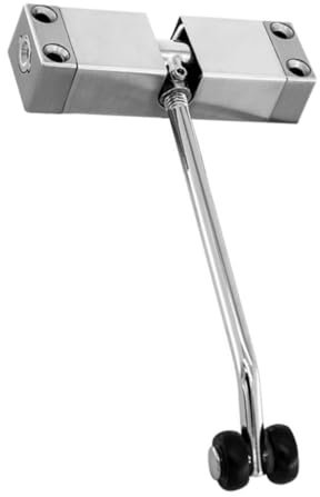 HOMSFOU Starker Automatischer Türschließer Selbstschließendes Türschließerscharnier Heimzimmer Leises Schließen Sichere Verwendung