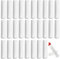 Minsily Pack of 100 5 ml Empty Plastic Lipstick Tubes Empty Reusable Empty Lip Balm Container with Cap for DIY Homemade Lip Balm (White)