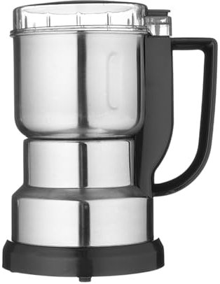 Broyeur de cuisine, broyeur à épices électrique - Moulin à épices électrique pour moulin à poussière en acier inoxydable - broyeur à sec avec poignée hachoir à café