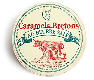 La Maison d'Armorine Caramels au beurre salé/Karamellbonbons mit gesalzener Butter 50 gr