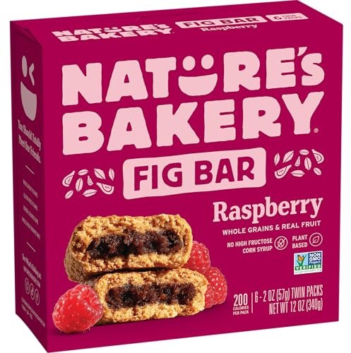 Nature's Bakery Raspberry Fig Bars, 2 Oz, 6 Ct