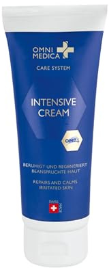 OMNIMEDICA Intensive Cream – 3-i-1 närande kräm mot rynkor, pigmentfläckar och torr hud – anti-aging ansikts- och kroppskräm med OM24® – för kvinnor, män och känslig hud – 100 ml