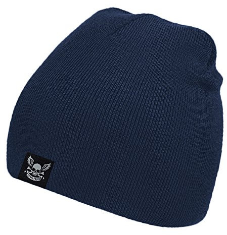 Skulltribe Mütze The Jax Beanie dunkelblau Einheitsgröße