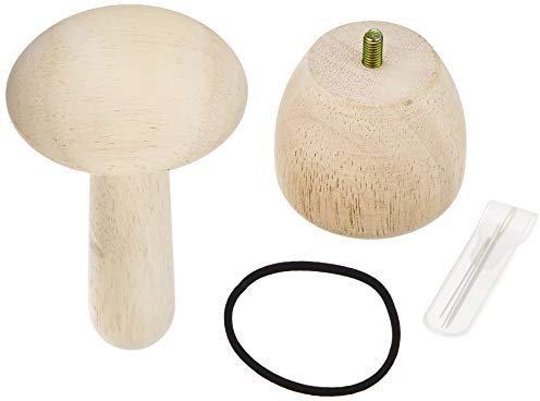 Darning Mushroom Made from Clover Wooden Darning Supplies Kit Replacement Formula 57-910 Japan