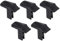 Belissy 5Pcs Ladder Switch Telescopic Ladder Switch Spares Telescopic Ladder Switch Lift Ladder Universal Switch Replacement Accessories adder Switches Lift Ladder Device (Black)