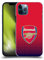 Head Case Designs Officially Licensed Arsenal FC Fade Crest 2 Hard Back Case Compatible With Apple iPhone 12 / iPhone 12 Pro