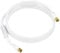 Sonero Cable para Antena de TV Enchufe IEC/Toma IEC con ferrita 2,00m, Blanco