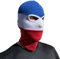 PGwear Sturmhaube in Blau Weiß Rot gestreift I Maske Balaclava Beanie I Ultras Hooligans Ski Motorrad